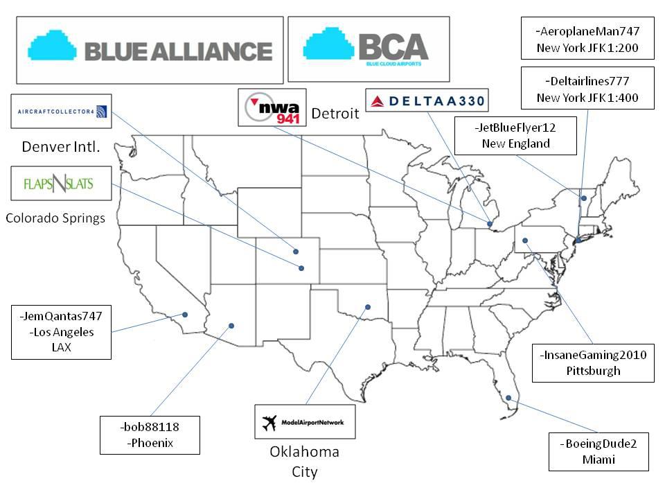 Blue Alliance BCA Group Network Oklahoma City Will Rogers Model Airport